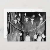 Kohlenbergwerk - Postkarte (Vorne/Hinten)