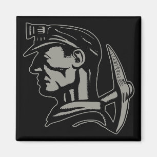 KOHLENBERGWERKARBEITER MAGNET