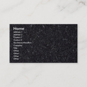 Kohlenbeschaffenheit Visitenkarte