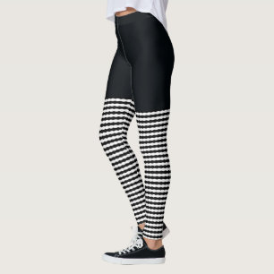 Kohlendioxidgehalt und hohe Socken, Leggings