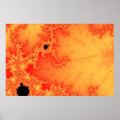 Kohlenfeuerplakat Poster (Vorne)