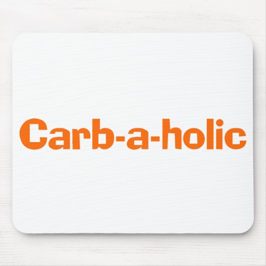 Kohlenhydrat-Liebhaber Mousepad (Vorne)