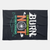 Kohlenhydrate, nicht Kohlenwasserstoffe, werden du Geschirrtuch (Horizontal)