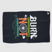 Kohlenhydrate, nicht Kohlenwasserstoffe, werden du Golfhandtuch (Horizontal)