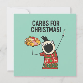 Kohlenhydrate zu Weihnachten Lustiger Foodie