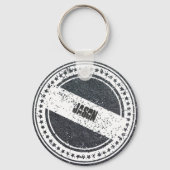 Kohlenkörner-Imitat-Leder Schlüsselanhänger (Vorderseite)
