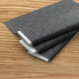 Kohlenkörner-Imitat-Leder Stoff