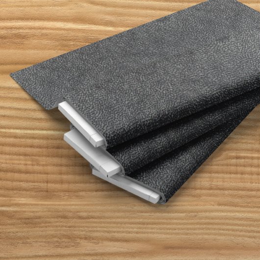 Kohlenkörner-Imitat-Leder Stoff