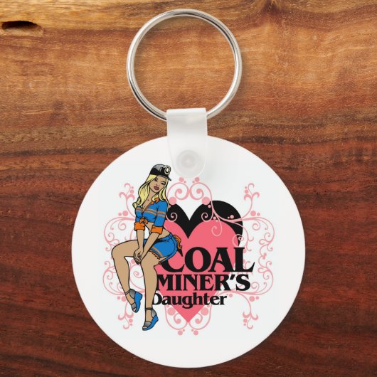 KOHLENMINERDAUCHTER SCHLÜSSELANHÄNGER (Vorderseite)