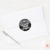 KOHLENMINERSKULL RUNDER AUFKLEBER (Umschlag)