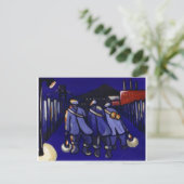 KOHLENMINIEREN POSTKARTE (Stehend Vorderseite)