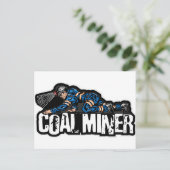 KOHLENMINIERUNG POSTKARTE (Stehend Vorderseite)