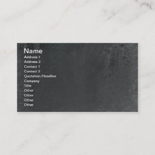 Kohlenstaub Visitenkarte