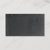 Kohlenstaub Visitenkarte (Rückseite)