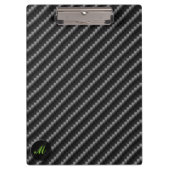 Kohlenstoff-Faser-Art Klemmbrett (Vorderseite)