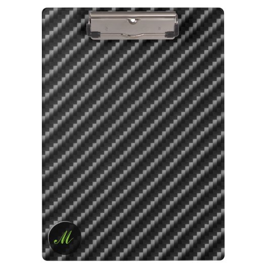 Kohlenstoff-Faser-Art Klemmbrett (Vorderseite)
