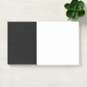 Kohlenstoff-Faser-Hauptstadt Post-it Klebezettel (Büro)