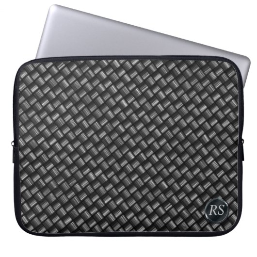 Kohlenstoff-Faser-Laptop-Hülse Laptopschutzhülle (Vorderseite)