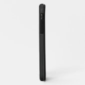 Kohlenstoff-Faser u. Schwarzes Stripes iPhone 5 Case-Mate iPhone Hülle (Hinten/Links)