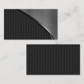 Kohlenstoff-Faser-und MetallVisitenkarten Visitenkarte (Vorne/Hinten)
