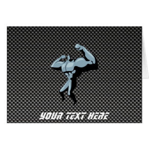 Kohlenstoff-Faserblick Bodybuilder