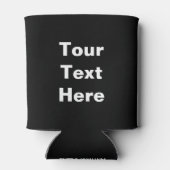 Kohlenstoff-Fußabdrücke - Anthropozän Dosenkühler (Rückseite)