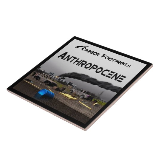 Kohlenstoff-Fußabdrücke - Anthropozän Fliese (Seite)