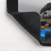 Kohlenstoff-Fußabdrücke - Anthropozän Mousepad (Ecke)