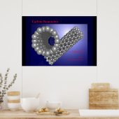 Kohlenstoff-Nanoröhren (Druck) Poster (Küche)