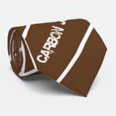 Kohlenstoff-Stau-Krawatte Krawatte (Gerollt)