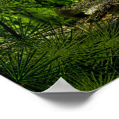 Kohlenstoff-Tiefwald 2 Poster (Ecke)