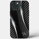 Kohlenstofffaser 3 Case-Mate iPhone hülle (Rückseite)