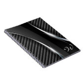 Kohlenstofffaser-3-Notebook Notizblock (Rechte Seite)