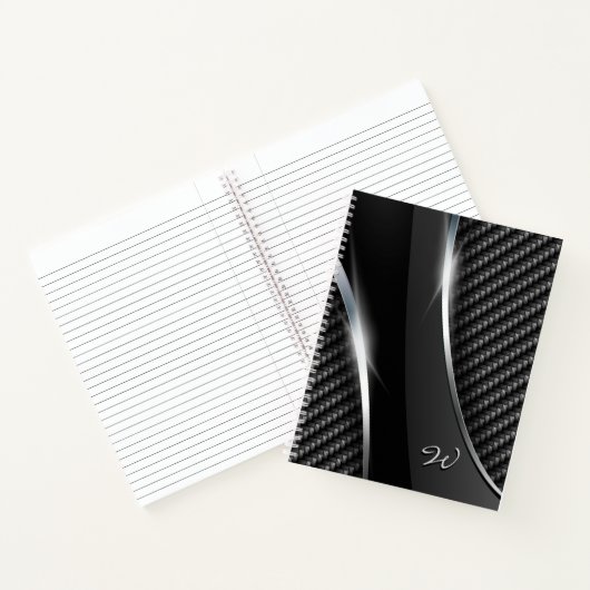 Kohlenstofffaser 3 notizblock (Innenseite)