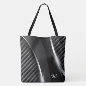Kohlenstofffaser 3 - Universaltasche Tasche (Rückseite)