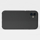 Kohlenstofffaser Case-Mate iPhone Hülle (Rückseite (Horizontal))