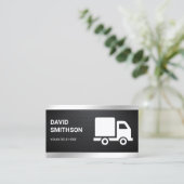 Kohlenstofffaser-Logistiktransporter Güterwagen Visitenkarte (Stehend Vorderseite)