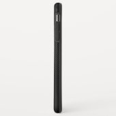 Kohlenstofffaser und GoldIphone Case-Mate iPhone Hülle (Hinten/Links)