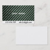 Kohlenstofffaser-Visitenkarten Visitenkarte (Vorne/Hinten)