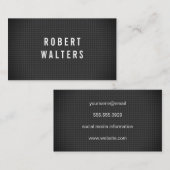 Kohlenstofffasermuster Visitenkarte (Vorne/Hinten)