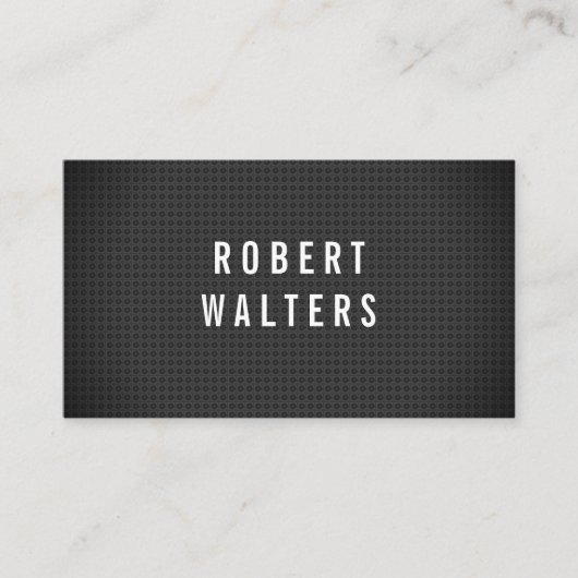 Kohlenstofffasermuster Visitenkarte (Vorderseite)