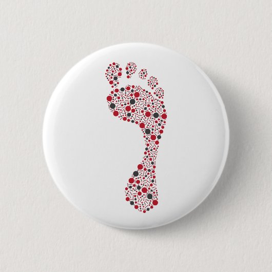 Kohlenstofffußabdruck Button (Vorderseite)