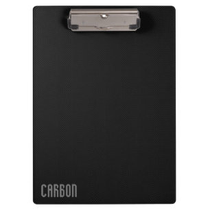 Kohlenstoffstil Klemmbrett