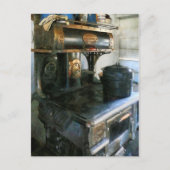 Kohlenstove Postkarte (Vorderseite)