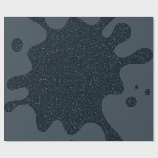 Kohlentink - Geschenkpapier - Maßgeschneidertes (Flach)