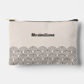 Kohlenzement - Bögen Glam Kleiner Zubehörbeutel Zubehörtasche (Vorderseite)