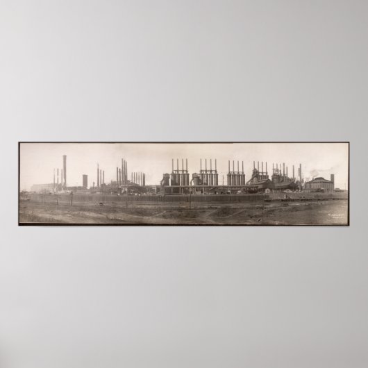 Kohleöfen, Birmingham, ALYard Langes Foto Poster (Vorne)