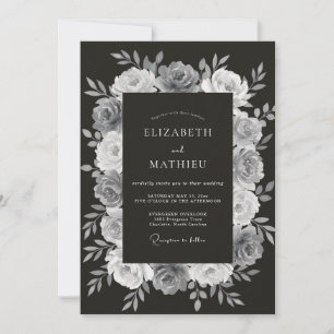 Kohleprächtige Winterhochzeit Einladung