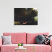 Kohler Pig Painting Leinwanddruck (Insitu (Wohnzimmer))