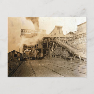 Kohlescheibe in Gaston Postkarte